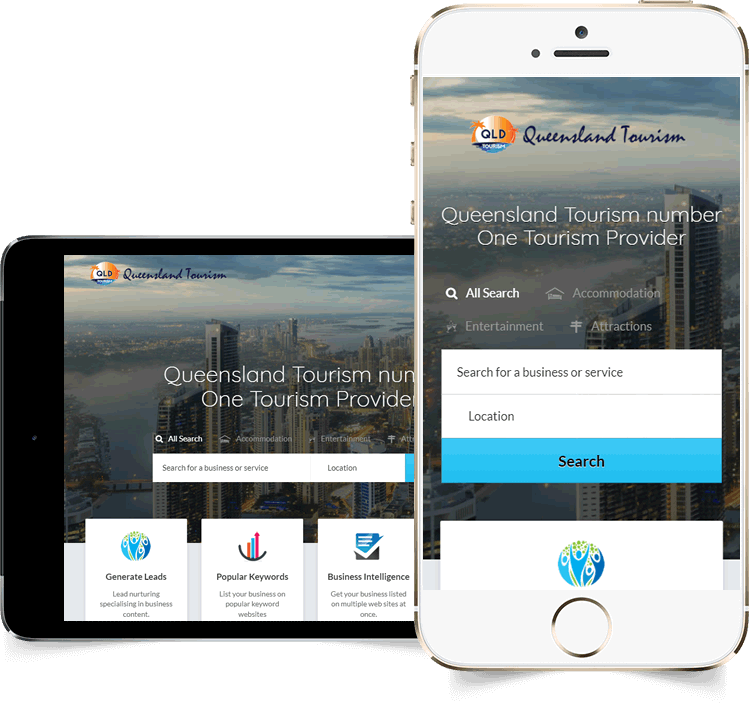 Mackay Tourism displayed beautifully on multiple devices